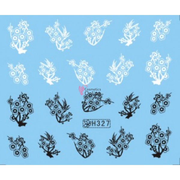 Stickere cu Apa pentru unghii cod H327